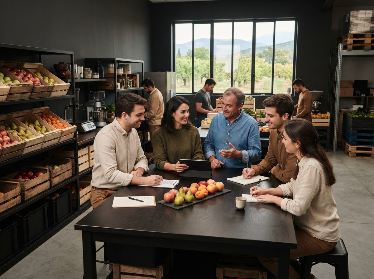 Fruit Avorançe — équipe travaillant sur l'analyse de données financières